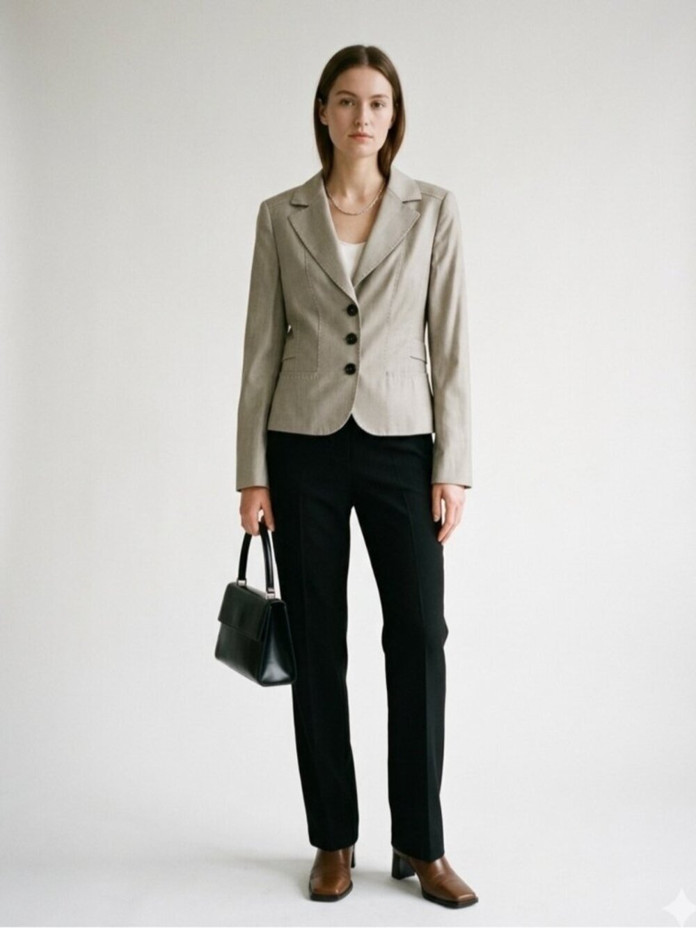 Vintage Laurel Escada Y2K Three Button Fitted Blazer Size EU 34 = US 4 Small